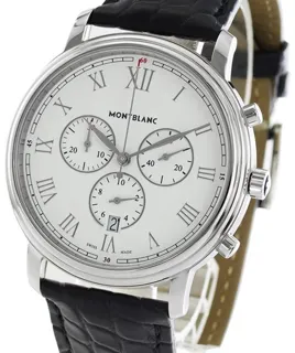 Montblanc Tradition 114339 42mm Stainless steel White