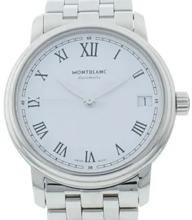 Montblanc Tradition 124783 32mm Stainless steel White