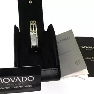 Movado Esperanza 84 H5 1400S  OF  DIAL Stainless steel White