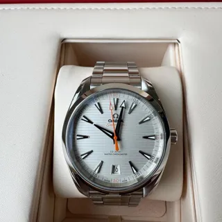 Omega Aqua Terra 220.10.41.21.02.001 41mm Stainless steel Silver