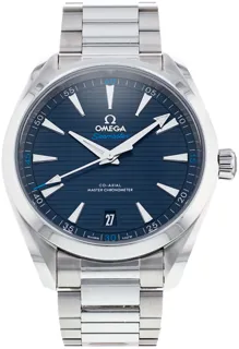 Omega Aqua Terra 220.10.41.21.03.001 Stainless steel Blue