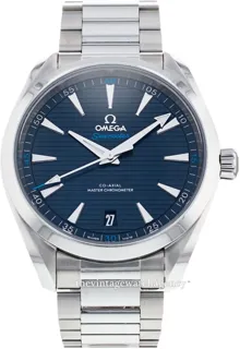 Omega Aqua Terra 220.10.41.21.03.001 Stainless steel Blue