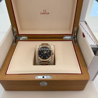 Omega Aqua Terra 231.20.43.52.06.001 43mm Red gold Gray