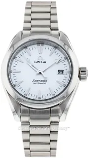 Omega Aqua Terra 2573.70.00 29mm Stainless steel White