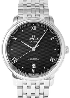 Omega De Ville 424.10.40.20.01.002 39.5mm Stainless steel Black