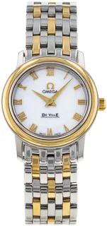 Omega De Ville 4370.71.00 Yellow gold and Stainless steel White