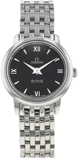 Omega De Ville Prestige 424.10.24.60.01.001 Stainless steel Black