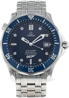 Omega Seamaster 25378000 Stainless steel Blue