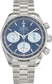 Omega Speedmaster 324.30.38.50.03.002 Stainless steel Blue