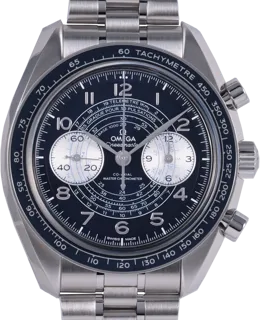 Omega Speedmaster 329.30.43.51.03.001 43mm Stainless steel Blue