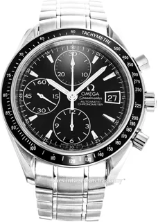 Omega Speedmaster Date 32105000 Brushed/polished steel Black