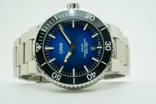 Oris Clipperton Limited Edition Aquis Date 01 733 7730 4185 43.5mm Blue