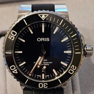 Oris Aquis 01 733 7730 4135-07 4 24 65EB 43.5mm Stainless steel Blue