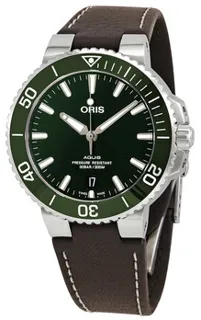 Oris Aquis 01 733 7732 4157-07 5 21 10FC 39.5mm Stainless steel Green