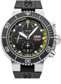 Oris Aquis 01 774 7708 4154-Set RS 48mm Stainless steel Black