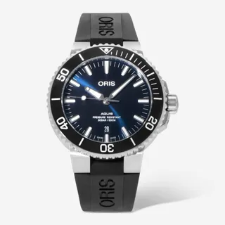 Oris Aquis Date 01 733 7730 4135-07 4 24 64EB 43.5mm Stainless steel Blue