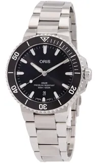 Oris Aquis Date 01 733 7787 4154-07 8 22 04PEB Stainless steel Black