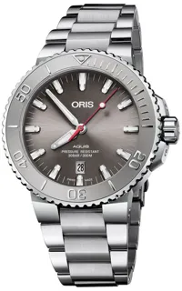 Oris Aquis Date 43.5mm Stainless steel Gray