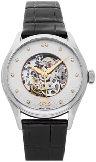 Oris Artelier Skeleton 01 560 7724 4031-07 5 17 64FC 33mm Stainless steel Silver