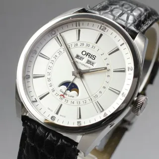 Oris Artix Complication 7643-40 42mm Stainless steel White