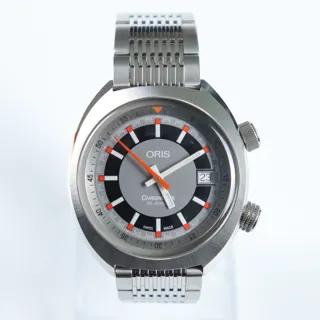 Oris Chronoris 733 7737 40 53 RS 40mm Stainless steel Gray