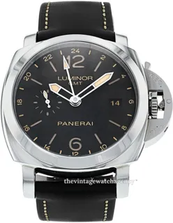 Panerai Luminor PAM 00531 44mm brushed/polished steel Black