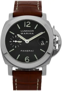 Panerai Luminor PAM 48 40mm Stainless steel Black