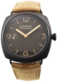 Panerai Radiomir PAM 00504 47mm Black Composite Black