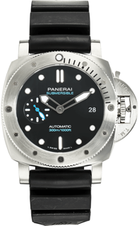 Panerai Submersible PAM 00973 42mm Stainless steel Black