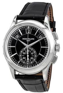 Patek Philippe Annual Calendar Chronograph 5905P-010 Platinum Black