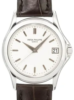 Patek Philippe Calatrava 5107G-001 37mm White gold White