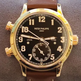 Patek Philippe Calatrava 7234R-001 37.5mm Rose gold Brown