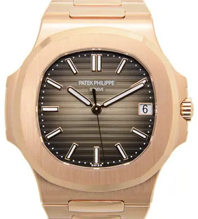 Patek Philippe Nautilus 5711/1R-001 Rose gold Brown