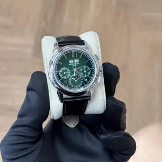 Patek Philippe Perpetual Calendar Chronograph 5270P-014 41mm Platinum Green