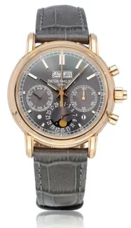 Patek Philippe Perpetual Calendar Split-Seconds Chronograph 5204R-011 Rose gold Gray