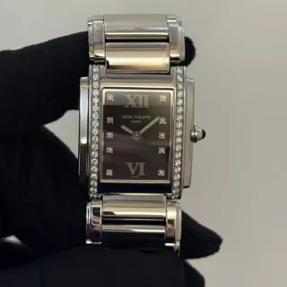 Patek Philippe Twenty~4 4910/10A-001 25mm Stainless steel Black