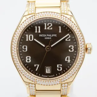 Patek Philippe Twenty~4 7300/1201R-010 36mm Rose gold Brown