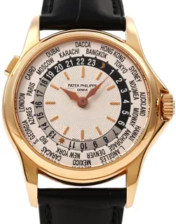 Patek Philippe World Time 5110R 37mm Rose gold Silver