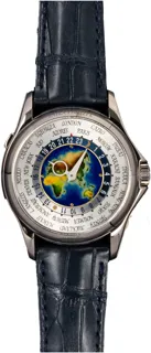 Patek Philippe World Time 5131G 40mm White gold Europe/Asia$Cloisonne Enamel