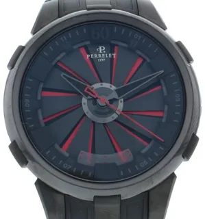 Perrelet Turbine A1051/9 48mm Stainless steel Black and Red