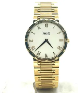 Piaget Dancer 922963 33mm Yellow gold Silver