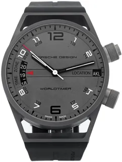 Porsche Design Worldtimer P6750 Titanium Gray