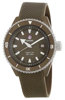 Rado Captain Cook R32130318 Ceramic Brown