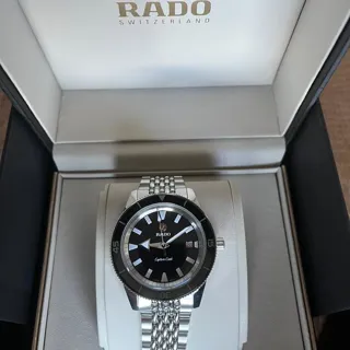 Rado Captain Cook R32505153 42mm Ceramic and Stainless steel Black