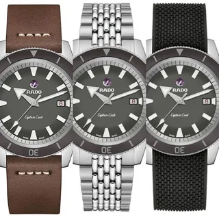 Rado HyperChrome Captain Cook R32505019 42mm Ceramic Gray