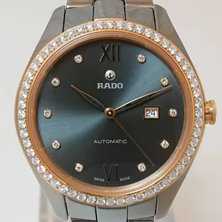 Rado HyperChrome Diamonds R32523702 34mm Stainless steel Black