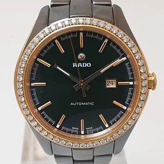 Rado HyperChrome Diamonds R32177302 34mm Stainless steel Black