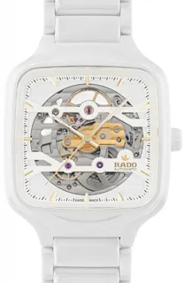 Rado True Square R27126012 38mm Ceramic White