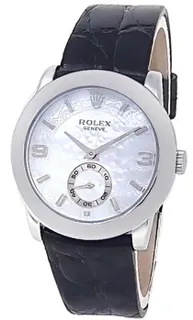 Rolex Cellini Cellinium 5240 Platinum White