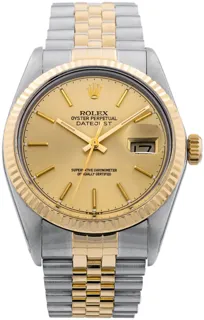 Rolex Datejust 16013 Yellow gold and Stainless steel Champagne